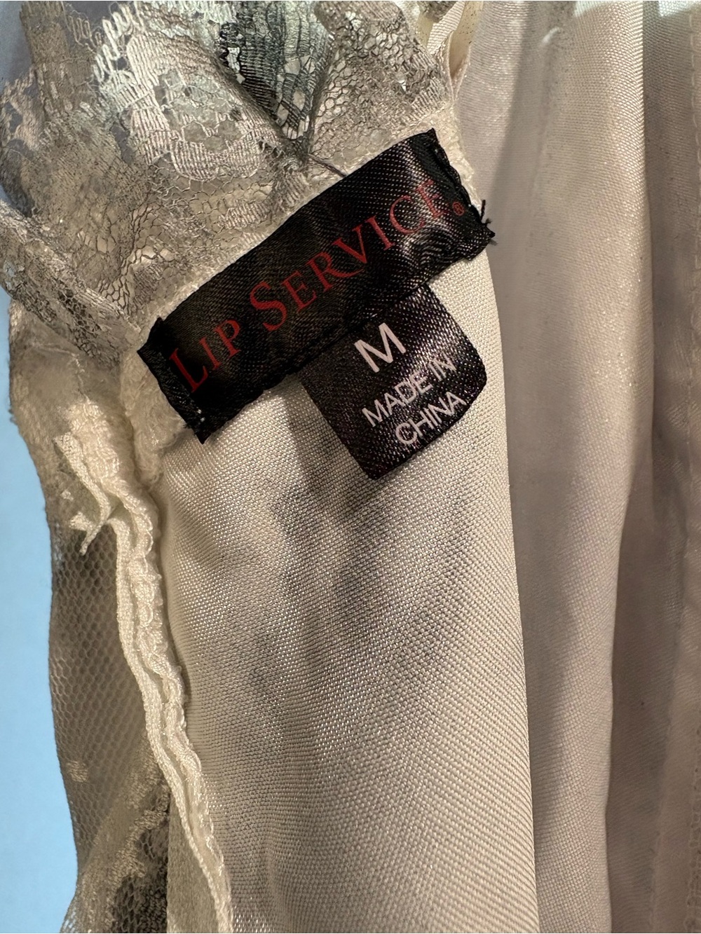 LIP SERVICE | Glittery Zombie Bride Dress with Long Veil and Apron | Women’s M - Picture 8 of 17